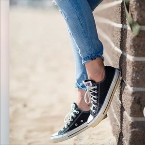 Converse All Star LowTop Black Sneakers
